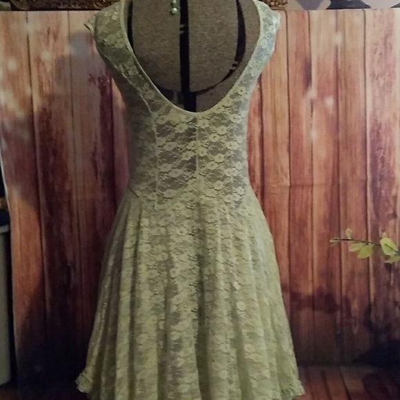 NWOT Free People Long Layered Lace Dress REDUCED❣ - Picture 7 of 8